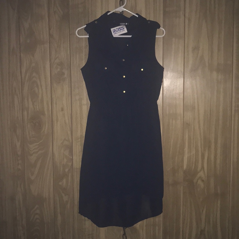 Indulge high low sheer dress